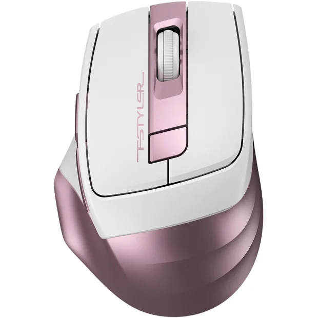 Мышь A4Tech Fstyler FG35 (белый/розовый)